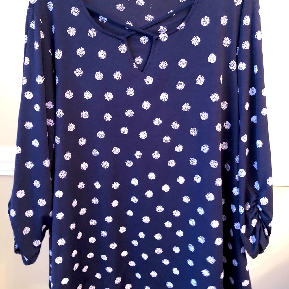 Beautiful Blue and white top